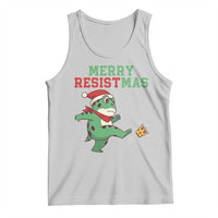 Merry Resistmas Frog Christmas Tank Top - Wonder Print Shop