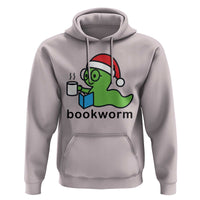Bookworm Christmas Hoodie Reading Book Lover - Wonder Print Shop