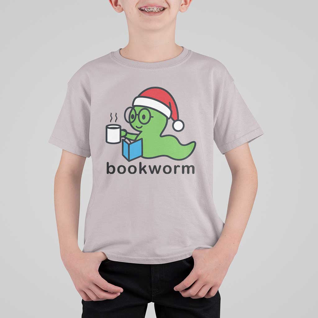 Bookworm Christmas T Shirt For Kid Reading Book Lover - Wonder Print Shop