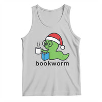 Bookworm Christmas Tank Top Reading Book Lover - Wonder Print Shop