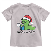 Bookworm Christmas Toddler T Shirt Reading Book Lover - Wonder Print Shop
