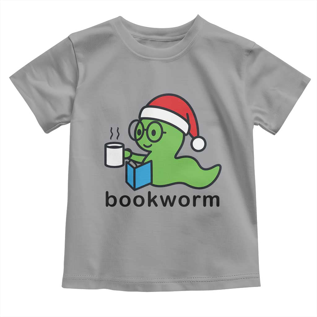 Bookworm Christmas Toddler T Shirt Reading Book Lover - Wonder Print Shop