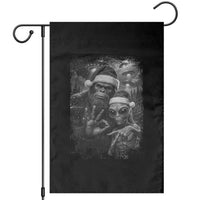 67 Six Seven Bigfoot Christmas Garden Flag Sasquatch Ailen Selfie UFO Meme - Wonder Print Shop