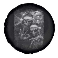 67 Six Seven Bigfoot Christmas Spare Tire Cover Sasquatch Ailen Selfie UFO Meme - Wonder Print Shop