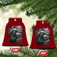 67 Six Seven Bigfoot Christmas Ceramic Ornament Sasquatch Ailen Selfie UFO Meme - Wonder Print Shop