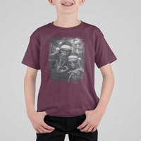 67 Six Seven Bigfoot Christmas T Shirt For Kid Sasquatch Ailen Selfie UFO Meme - Wonder Print Shop