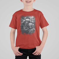 67 Six Seven Bigfoot Christmas T Shirt For Kid Sasquatch Ailen Selfie UFO Meme - Wonder Print Shop