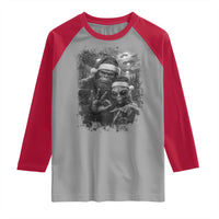 67 Six Seven Bigfoot Christmas Raglan Shirt Sasquatch Ailen Selfie UFO Meme - Wonder Print Shop