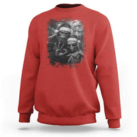 67 Six Seven Bigfoot Christmas Sweatshirt Sasquatch Ailen Selfie UFO Meme - Wonder Print Shop