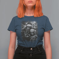 67 Six Seven Bigfoot Christmas T Shirt For Women Sasquatch Ailen Selfie UFO Meme - Wonder Print Shop
