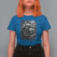67 Six Seven Bigfoot Christmas T Shirt For Women Sasquatch Ailen Selfie UFO Meme - Wonder Print Shop