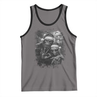67 Six Seven Bigfoot Christmas Tank Top Sasquatch Ailen Selfie UFO Meme - Wonder Print Shop