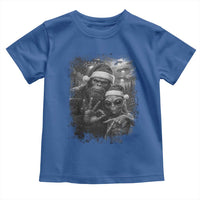 67 Six Seven Bigfoot Christmas Toddler T Shirt Sasquatch Ailen Selfie UFO Meme - Wonder Print Shop