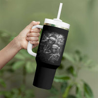 67 Six Seven Bigfoot Christmas Tumbler With Handle Sasquatch Ailen Selfie UFO Meme - Wonder Print Shop