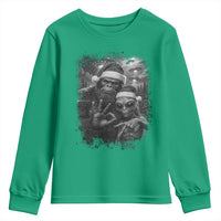 67 Six Seven Bigfoot Christmas Youth Sweatshirt Sasquatch Ailen Selfie UFO Meme - Wonder Print Shop