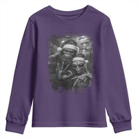 67 Six Seven Bigfoot Christmas Youth Sweatshirt Sasquatch Ailen Selfie UFO Meme - Wonder Print Shop