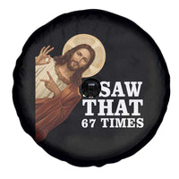 Funny Six Seven Meme Spare Tire Cover I Saw That 67 Times - Wonder Print Shop