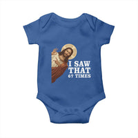 Funny Six Seven Meme Baby Onesie I Saw That 67 Times - Wonder Print Shop