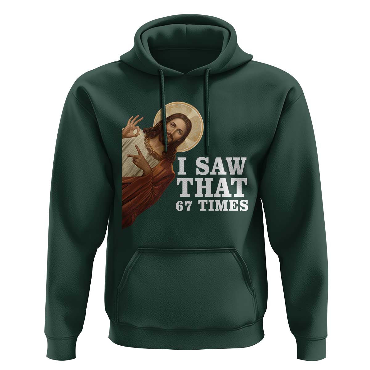 Funny Six Seven Meme Hoodie I Saw That 67 Times - Wonder Print Shop