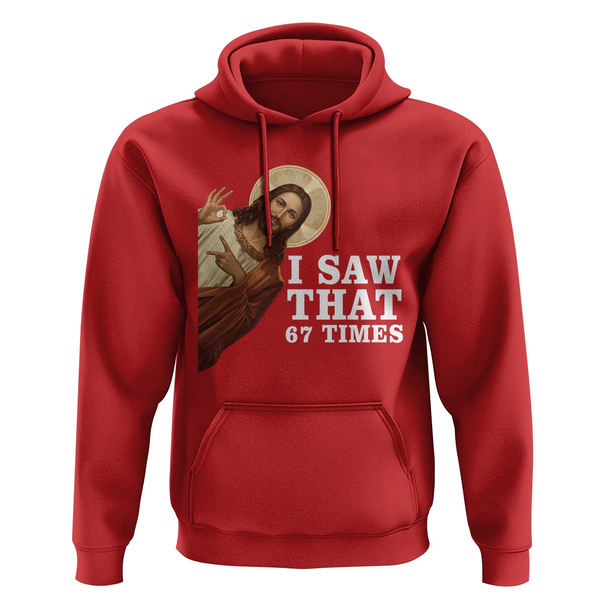 Funny Six Seven Meme Hoodie I Saw That 67 Times - Wonder Print Shop