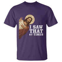 Funny Six Seven Meme T Shirt I Saw That 67 Times - Wonder Print Shop