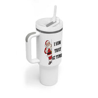 67 Six Seven Santa Christmas Meme Tumbler With Handle I Saw That - Wonder Print Shop