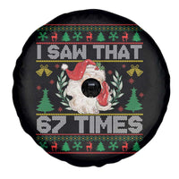 Funny Santa Christmas Spare Tire Cover I Saw That 67 Times - Wonder Print Shop