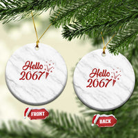 67 Six Seven Meme Ceramic Ornament New Year 2026 - Wonder Print Shop