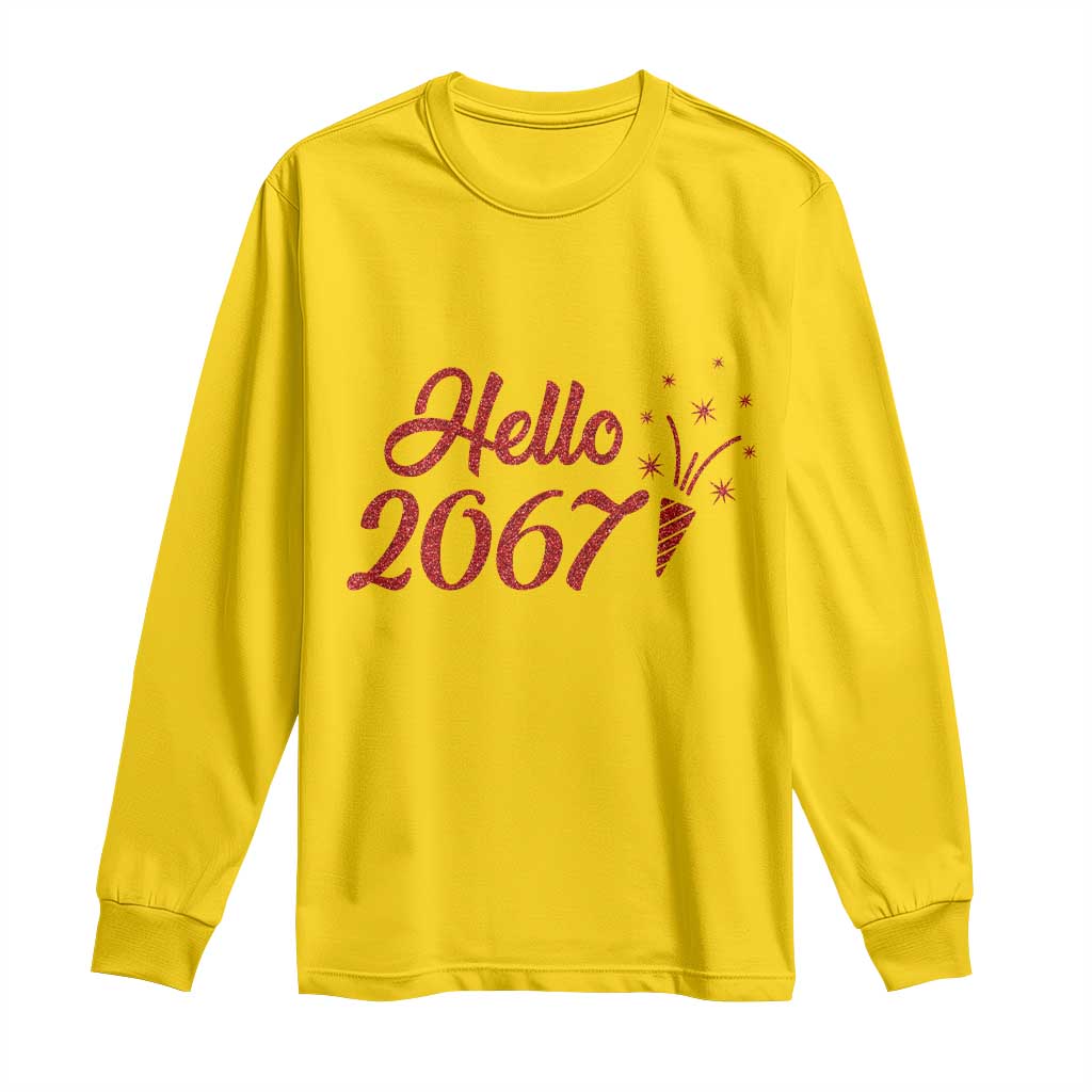 67 Six Seven Meme Long Sleeve Shirt New Year 2026 - Wonder Print Shop