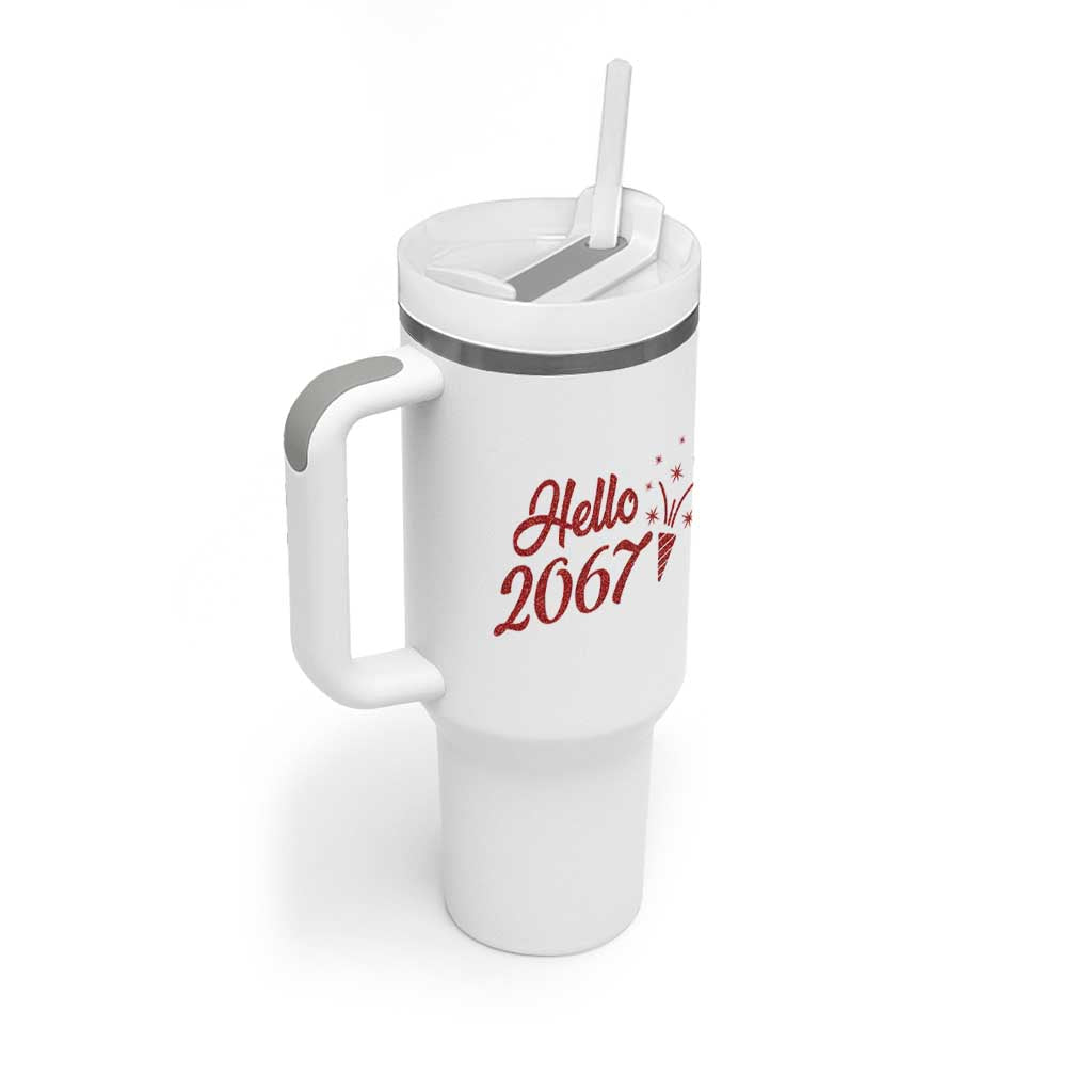 67 Six Seven Meme Tumbler With Handle New Year 2026 - Wonder Print Shop