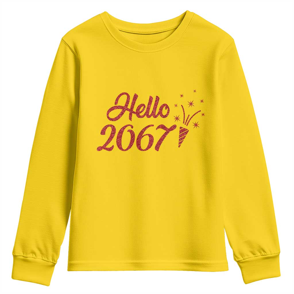 67 Six Seven Meme Youth Sweatshirt New Year 2026 - Wonder Print Shop