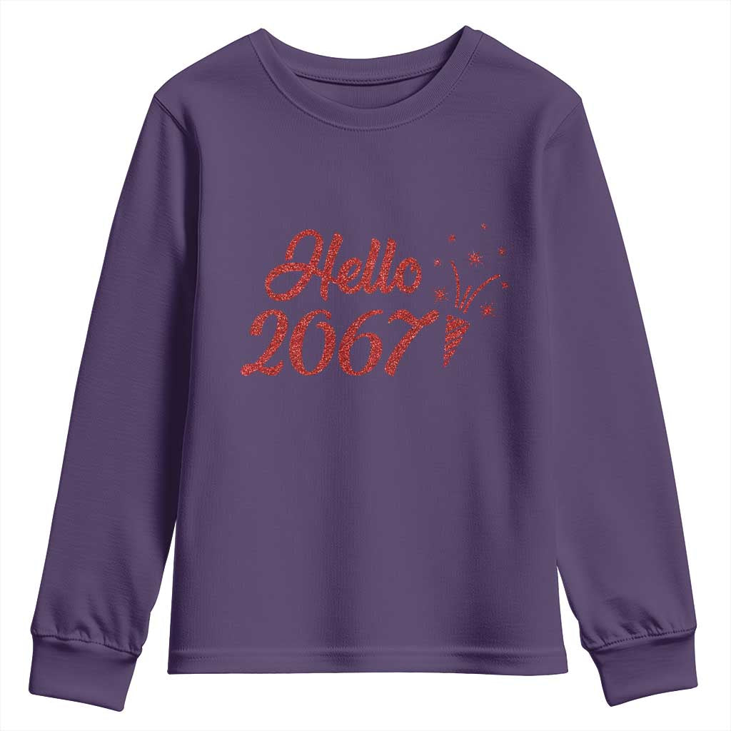 67 Six Seven Meme Youth Sweatshirt New Year 2026 - Wonder Print Shop