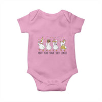 Silly Goose New Years 2026 Baby Onesie Cute Goose Party Holiday - Wonder Print Shop