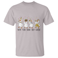 Silly Goose New Years 2026 T Shirt Cute Goose Party Holiday - Wonder Print Shop