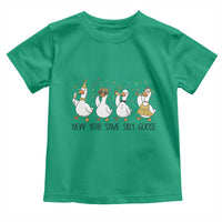 Silly Goose New Years 2026 Toddler T Shirt Cute Goose Party Holiday - Wonder Print Shop