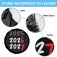 67 Six Seven Meme Spare Tire Cover New Year 2026 Gen Alpha Slang - Wonder Print Shop