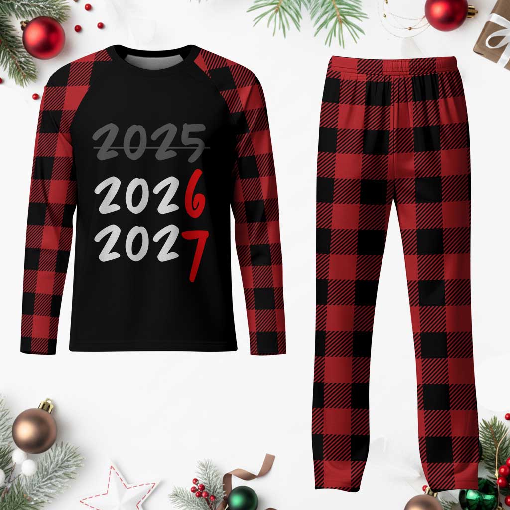 67 Six Seven Meme Plaid Pajama Set New Year 2026 Gen Alpha Slang - Wonder Print Shop
