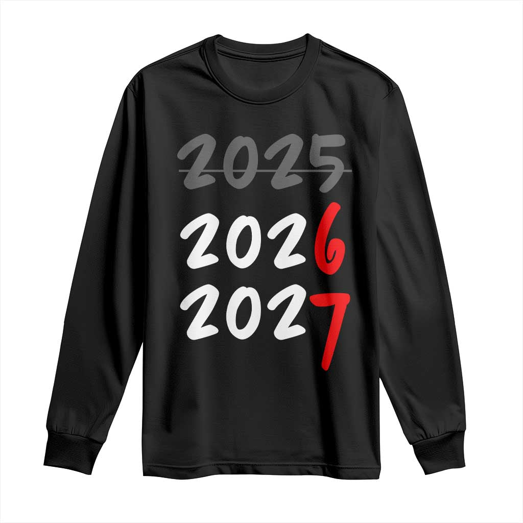 67 Six Seven Meme Long Sleeve Shirt New Year 2026 Gen Alpha Slang - Wonder Print Shop