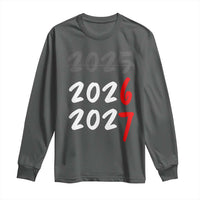 67 Six Seven Meme Long Sleeve Shirt New Year 2026 Gen Alpha Slang - Wonder Print Shop