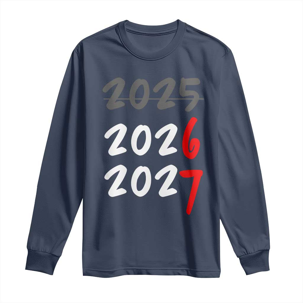 67 Six Seven Meme Long Sleeve Shirt New Year 2026 Gen Alpha Slang - Wonder Print Shop