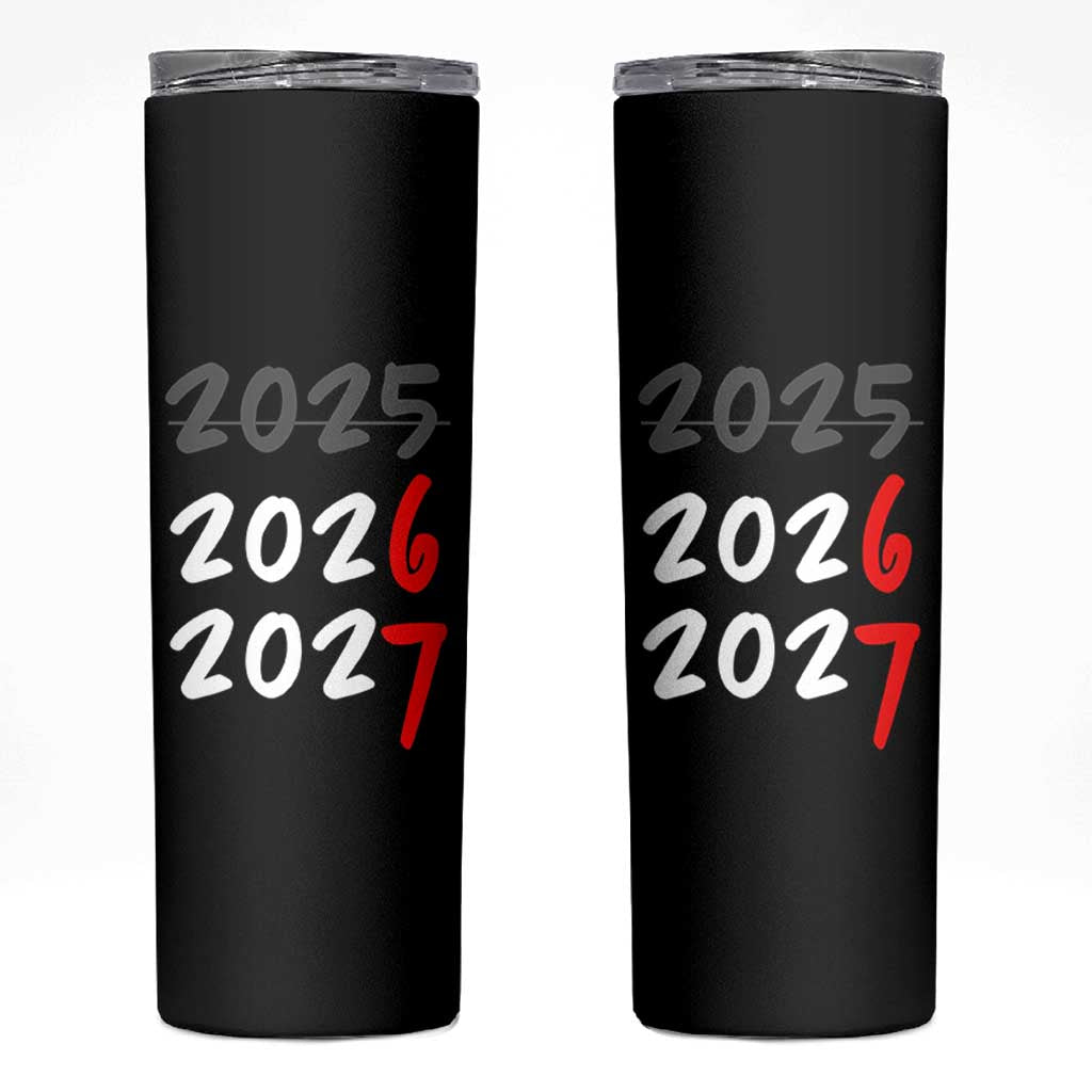 67 Six Seven Meme Skinny Tumbler New Year 2026 Gen Alpha Slang - Wonder Print Shop