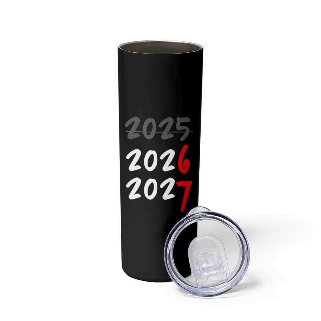 67 Six Seven Meme Skinny Tumbler New Year 2026 Gen Alpha Slang - Wonder Print Shop