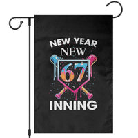 Funny Six Seven Meme Garden Flag 67 Number Sports American Football Ice Cream Drip - Wonder Print Shop