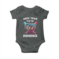 Funny Six Seven Meme Baby Onesie 67 Number Sports American Football Ice Cream Drip - Wonder Print Shop
