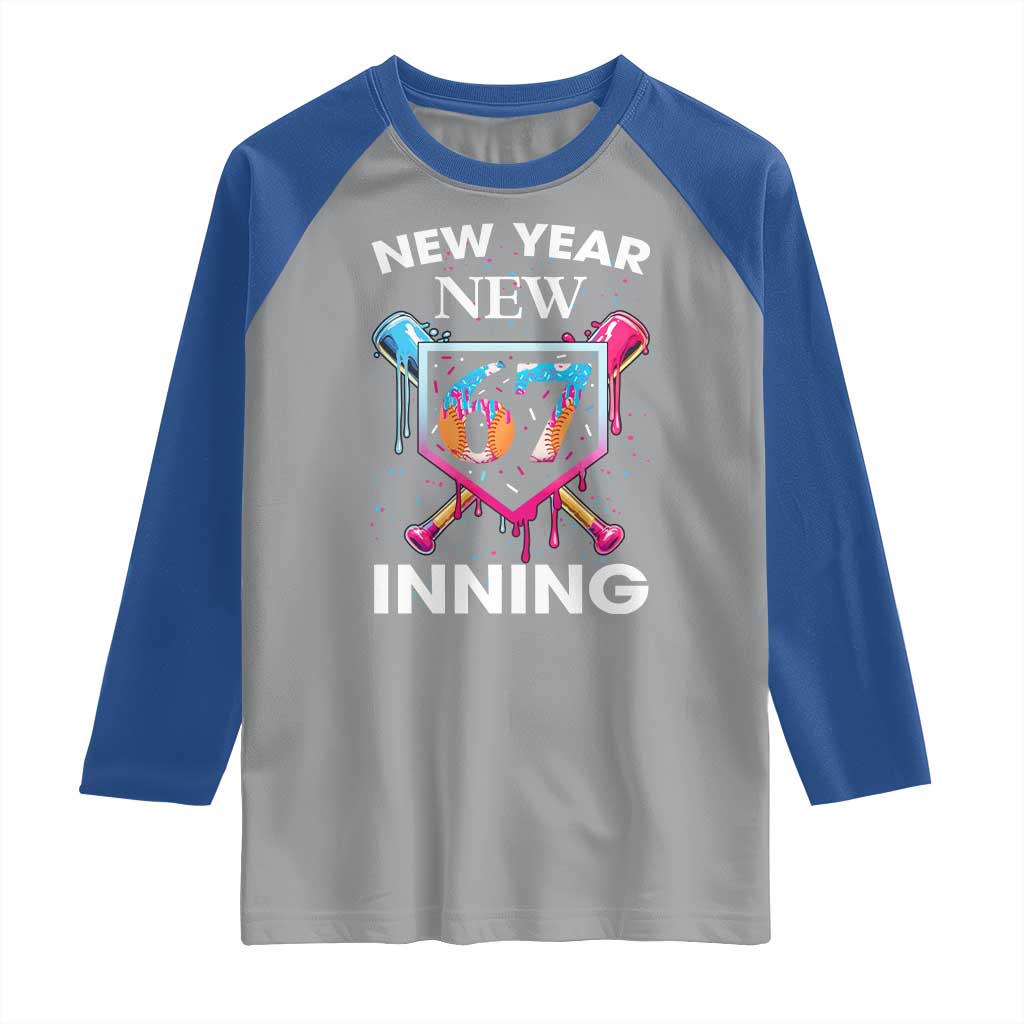 Funny Six Seven Meme Raglan Shirt 67 Number Sports American Football Ice Cream Drip - Wonder Print Shop