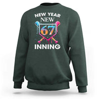 Funny Six Seven Meme Sweatshirt 67 Number Sports American Football Ice Cream Drip - Wonder Print Shop