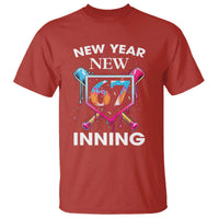 Funny Six Seven Meme T Shirt 67 Number Sports American Football Ice Cream Drip - Wonder Print Shop