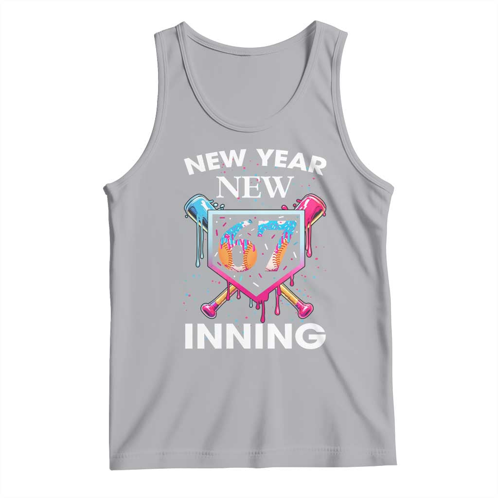 Funny Six Seven Meme Tank Top 67 Number Sports American Football Ice Cream Drip - Wonder Print Shop