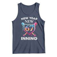Funny Six Seven Meme Tank Top 67 Number Sports American Football Ice Cream Drip - Wonder Print Shop