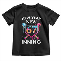 Funny Six Seven Meme Toddler T Shirt 67 Number Sports American Football Ice Cream Drip - Wonder Print Shop